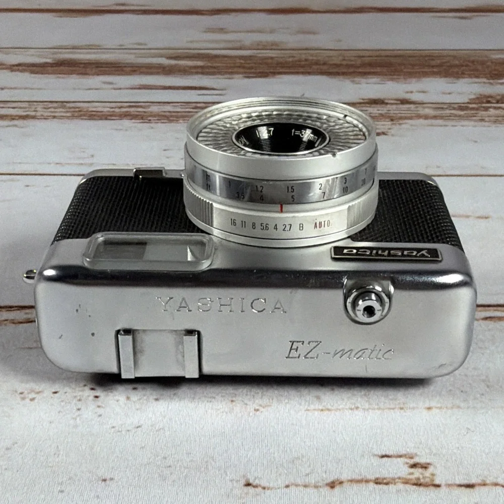 Yashica EZ-Matic 4 35mm Film Camera 37mm f/2.7 Lens Tested